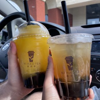 NI HAO TEA - Mango slush and lychee green tea - Coffee & Tea Near Me - Tucson, Arizona