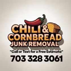 Chili & Cornbread Junk Removal - Stafford Spotsylvania Prince William King George Caroline Fauquier Culpeper Orange Louisa Hanover Fairfax Loudoun Fredericksburg