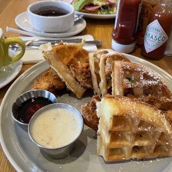 Poached Kitchen - Chicken and waffles - Breakfast & Brunch Near Me - Irvine, California Poached Kitchen - Chicken and waffles - Breakfast & Brunch Near Me - Irvine, California