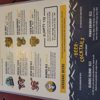 Sea Change Brewing - the menu for the beer - Brewpubs Near Me - Edmonton, Alberta Sea Change Brewing - the menu for the beer - Brewpubs Near Me - Edmonton, Alberta