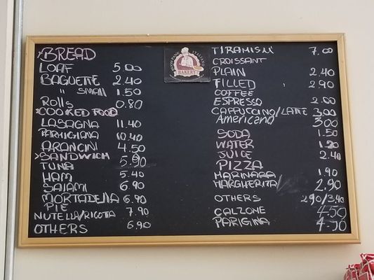 Menu photo 4 Buon Pane Italiano Bakery Miami Beach, FL Menu photo 4 Buon Pane Italiano Bakery Miami Beach, FL