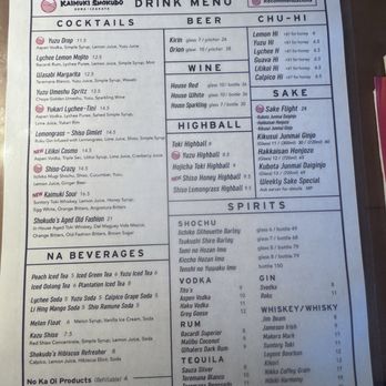 Kaimuki Shokudo - Japanese Near Me - Honolulu, Hawaii