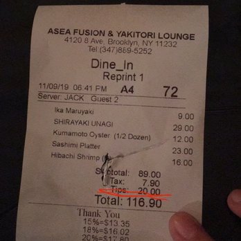 Asea Fusion - This is cheating! - Asian Fusion Near Me - Brooklyn, New York