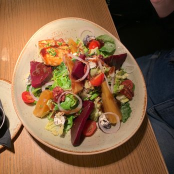 Milestones - Beet and goat cheese salad - Canadian (New) Near Me - Kingston, Ontario