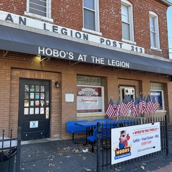 Hobos - the front of an old post office - Salad Near Me - St Peters, Missouri