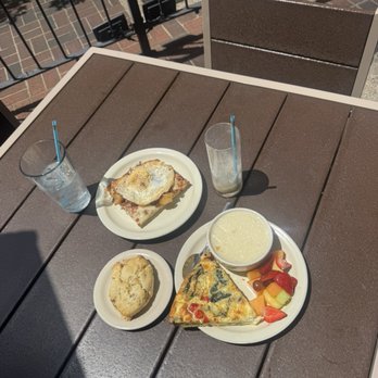 Trattoria Zaza - Frittata, Breakfast Za (by the Slice Only), and Ham &Fontina Scone - Breakfast & Brunch Near Me - Birmingham, Alabama Trattoria Zaza - Frittata, Breakfast Za (by the Slice Only), and Ham &Fontina Scone - Breakfast & Brunch Near Me - Birmingham, Alabama