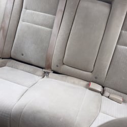 El Primo - Back seat wasn't even touched. Basically the whole back of the car wasn't touch or even looked at