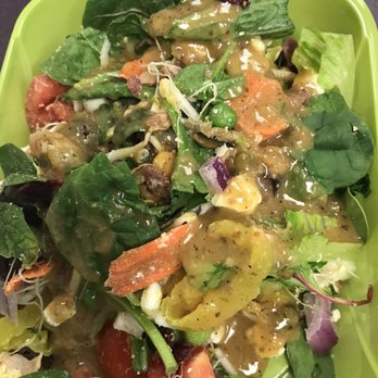 Salata - Tons of toppings!!! with ginger lime dressing - Salad Near Me - Round Rock, Texas Salata - Tons of toppings!!! with ginger lime dressing - Salad Near Me - Round Rock, Texas