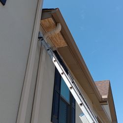 Arceos Affordable Seamless Gutters - Wood repair