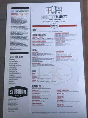 Menu photo 6 Streetside Market Hammond, LA Menu photo 6 Streetside Market Hammond, LA