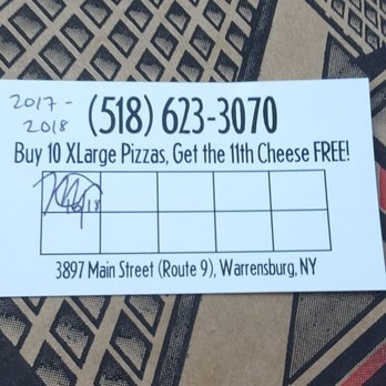 Canepa’s Pizza Shop - Pizza Near Me - Warrensburg, New York