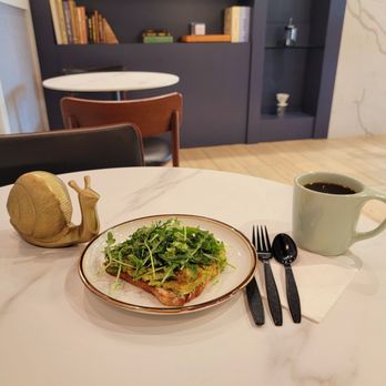 White Rhino Coffee - Feels like a boutique hotel with nice staff. Avocado Toast is zesty like on a brunch menu. - Coffee & Tea Near Me - Garland, Texas White Rhino Coffee - Feels like a boutique hotel with nice staff. Avocado Toast is zesty like on a brunch menu. - Coffee & Tea Near Me - Garland, Texas