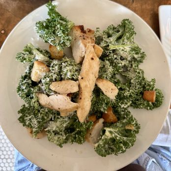 Hillside Farmacy - Kale Caesar Salad w/ Chicken - New American Near Me - Austin, Texas