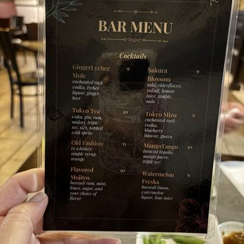 Tokyo Mizu - Bar menu - Sushi Bars Near Me - Arlington, Texas Tokyo Mizu - Bar menu - Sushi Bars Near Me - Arlington, Texas
