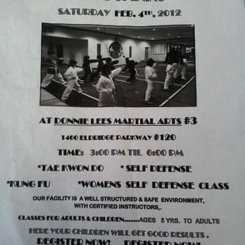 Donnie Lee Martial Arts - Advertisement on door. - Kickboxing Near Me - Houston, Texas Donnie Lee Martial Arts - Advertisement on door. - Kickboxing Near Me - Houston, Texas