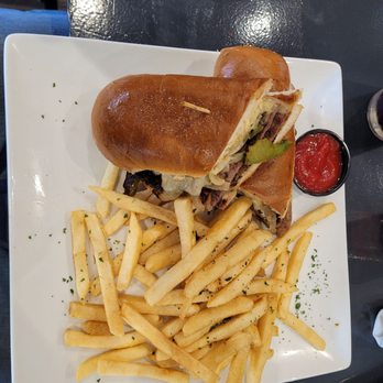 Nicky Rottens - Steak Sandwich with fries - Sports Bars Near Me - Coronado, California