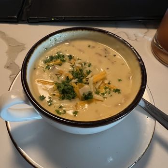 Barrel & Derrick - Potatoe Soup : Soul of the day - Breakfast & Brunch Near Me - Odessa, Texas Barrel & Derrick - Potatoe Soup : Soul of the day - Breakfast & Brunch Near Me - Odessa, Texas