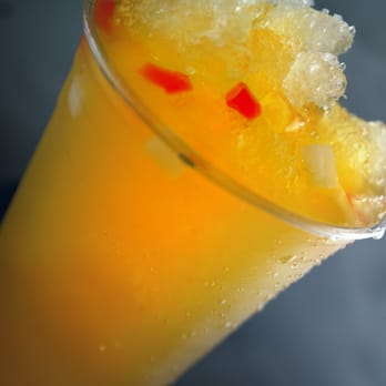Happiness Cafe - Passion fruit juice with rainbow jelly~ - Ice Cream & Frozen Yogurt Near Me - San Jose, California Happiness Cafe - Passion fruit juice with rainbow jelly~ - Ice Cream & Frozen Yogurt Near Me - San Jose, California