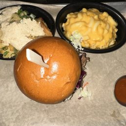 Pulled pork sandwich- Memphis style Pulled pork sandwich- Memphis style