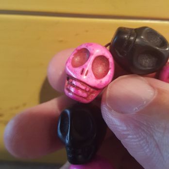 Shipwreck Beads - The skull bracelet I got for a costuming idea that I have in mind! - Gemstones & Minerals Near Me - Lacey, Washington Shipwreck Beads - The skull bracelet I got for a costuming idea that I have in mind! - Gemstones & Minerals Near Me - Lacey, Washington