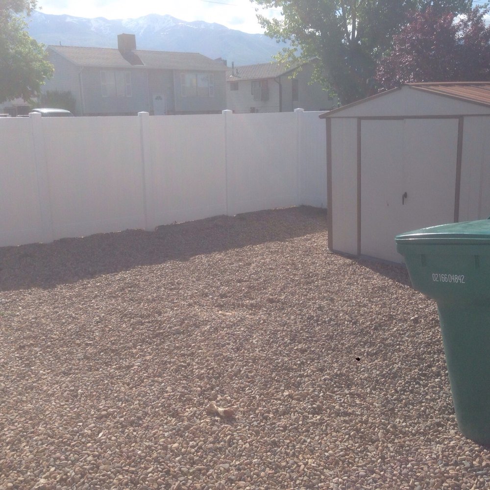 Yay new fence! Yay new fence!