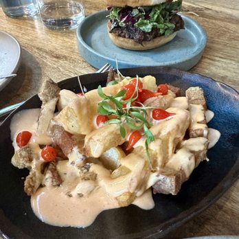 Parche - Yuca bravas with chucharon - Colombian Near Me - Oakland, California