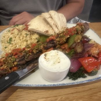 Taverna Modern Mediterranean - Beef Souvlaki - Greek Near Me - Flagstaff, Arizona Taverna Modern Mediterranean - Beef Souvlaki - Greek Near Me - Flagstaff, Arizona
