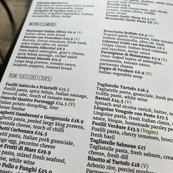 Albertini Restaurant - Albertini menu - Pizza Near Me - London, XGL