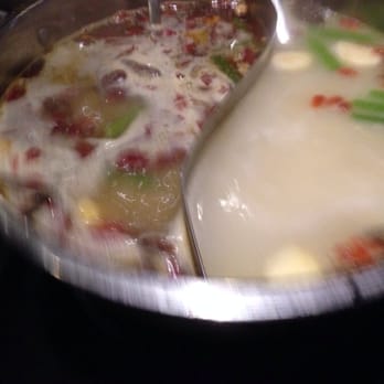 Happy Lamb Hot Pot - Two types of soup base - Chinese Near Me - Plano, Texas