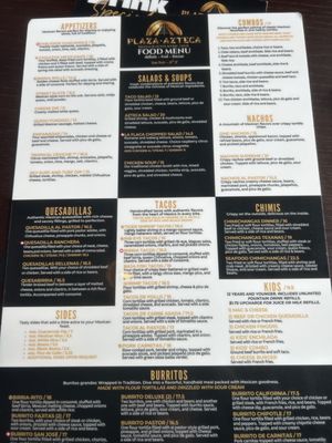 Menu photo 4 Plaza Azteca Mexican Restaurant Sioux Falls, SD Menu photo 4 Plaza Azteca Mexican Restaurant Sioux Falls, SD