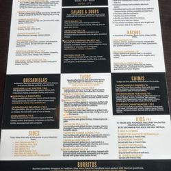 Menu front