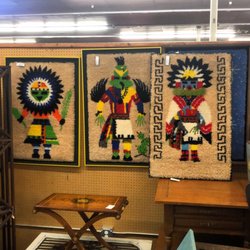 Call It New Call It Antique - Retro hook and latch Kachinas