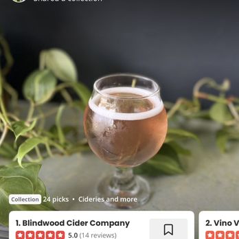Blindwood Cider Company - 12/4/24 FYI. Yelp feed. Follow my collections, photo not mine. - Cideries Near Me - San Leandro, California Blindwood Cider Company - 12/4/24 FYI. Yelp feed. Follow my collections, photo not mine. - Cideries Near Me - San Leandro, California