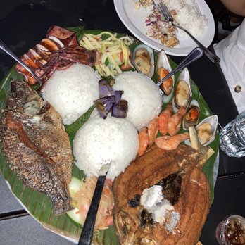 Intramuros Restobar & Grill - Our seafood platter! Not what's on their menu description. This "good-for-5 people-platter" is 59.95!! - Bars Near Me - Mississauga, Ontario Intramuros Restobar & Grill - Our seafood platter! Not what's on their menu description. This "good-for-5 people-platter" is 59.95!! - Bars Near Me - Mississauga, Ontario
