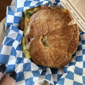 Coffee Works - Herb Egg and Prosciutto Croissant - Coffee & Tea Near Me - Sacramento, California Coffee Works - Herb Egg and Prosciutto Croissant - Coffee & Tea Near Me - Sacramento, California