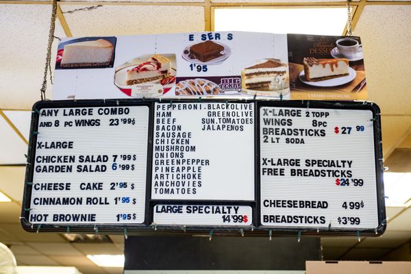 Menu photo 1 Pizza Time Renton, WA