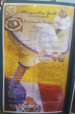 Menu photo 5 Margarita's Grill Tuscaloosa, AL