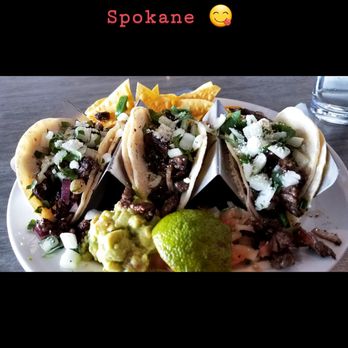 The Bulldog - Wow I am used to authentic Mexican food in California and I was blown away by these tacos! Quality food and great service. - New American Near Me - Spokane, Washington