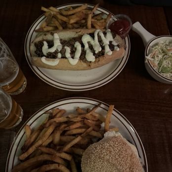 CBG Bar & Grill - Cheeseburger and steak and cheese sandwich - American Near Me - Portland, Maine