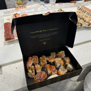 FOB Sushi Bar - Had to go for the big boy box. - Sushi Bars Near Me - Seattle, Washington