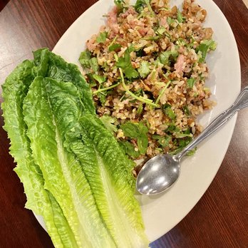 Pho Ketkeo - Nam Khao (Crispy Rice Salad) - Laotian Near Me - New Haven, Connecticut Pho Ketkeo - Nam Khao (Crispy Rice Salad) - Laotian Near Me - New Haven, Connecticut