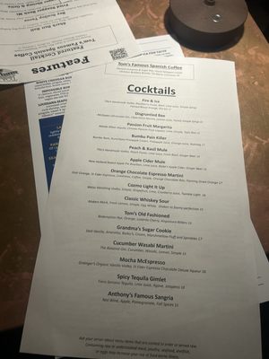 Menu photo 3 Tom's Oyster Bar Royal Oak, MI