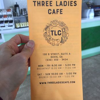 Three Ladies Cafe - Juice Bars & Smoothies Near Me - Davis, California