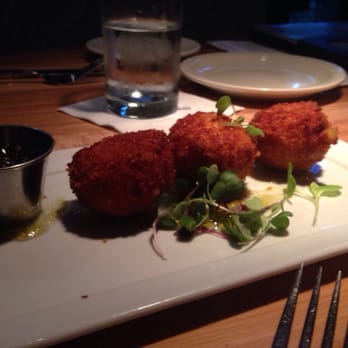 Ray's At Killer Creek - Goat cheese and pimento fritters. - Steakhouses Near Me - Alpharetta, Georgia Ray's At Killer Creek - Goat cheese and pimento fritters. - Steakhouses Near Me - Alpharetta, Georgia