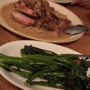 Osteria Savio Volpe - Pork chop and broccolini - Italian Near Me - Vancouver, British Columbia