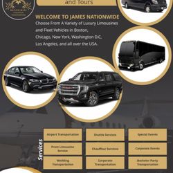 James Nationwide Chauffeured Transportation
