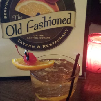 The Old Fashioned - signature drink - American Near Me - Madison, Wisconsin
