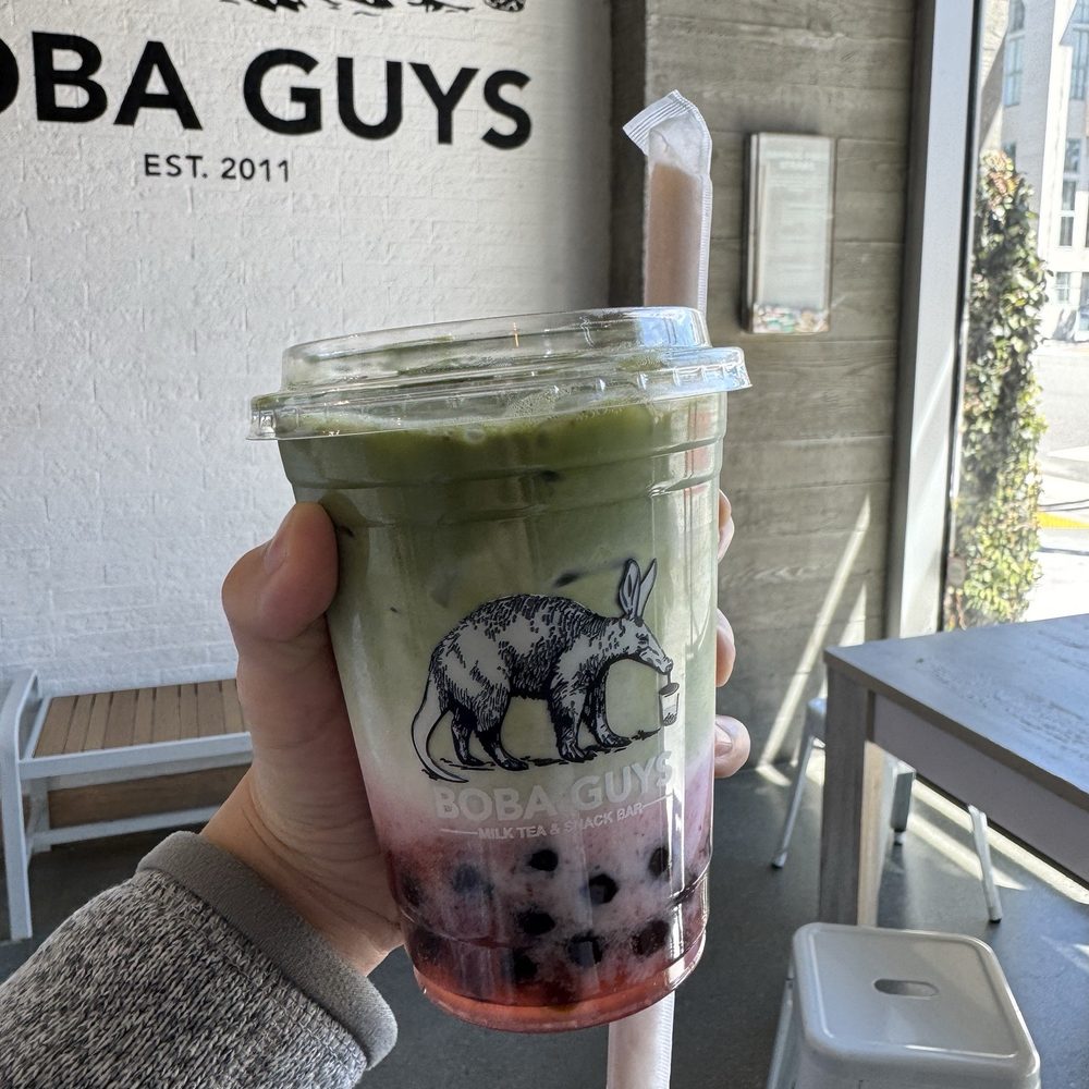 Boba Guys - Strawberry Matcha Latte - Bubble Tea Near Me - San Francisco, California Boba Guys - Strawberry Matcha Latte - Bubble Tea Near Me - San Francisco, California