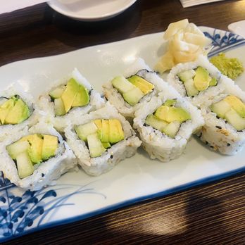 Sushi Teri - Avocado & cucumber roll - Sushi Bars Near Me - Carpinteria, California