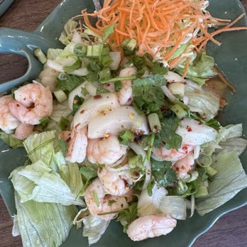 Thai House Restaurant - Shrimp salad - Thai Near Me - Redlands, California Thai House Restaurant - Shrimp salad - Thai Near Me - Redlands, California